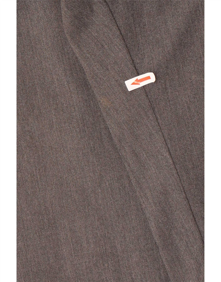 Trussardi Herren-Freizeithose, gerade, W35, L32, grau, Polyester