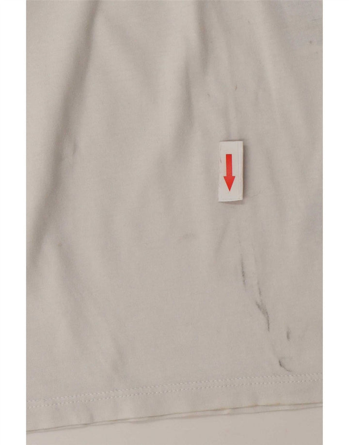 Levi's Damen-T-Shirt mit Grafik, UK 14, mittelweiße Baumwolle