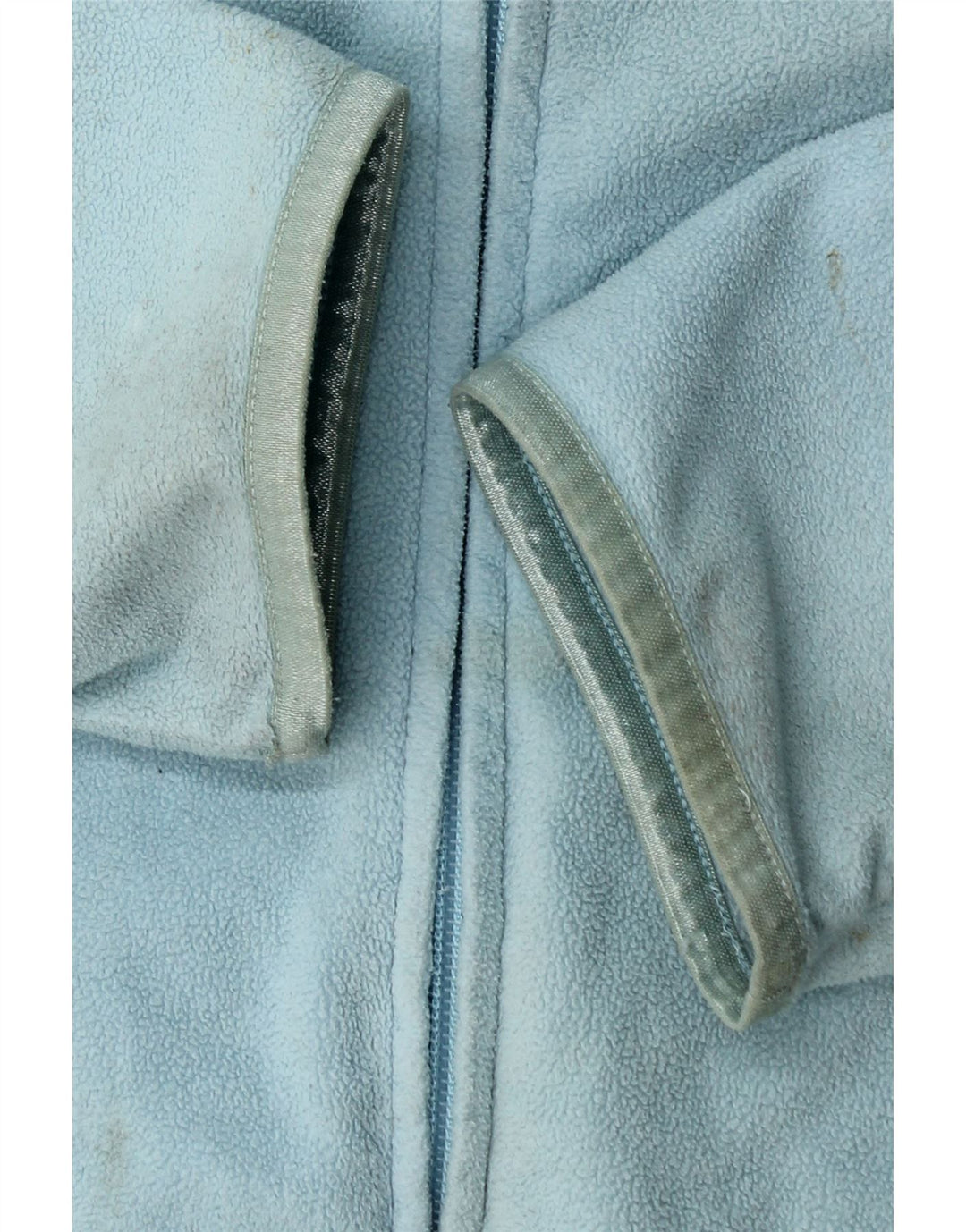 Reebok Damen Kapuzen-Fleecejacke UK 18 XL Blau Polyester
