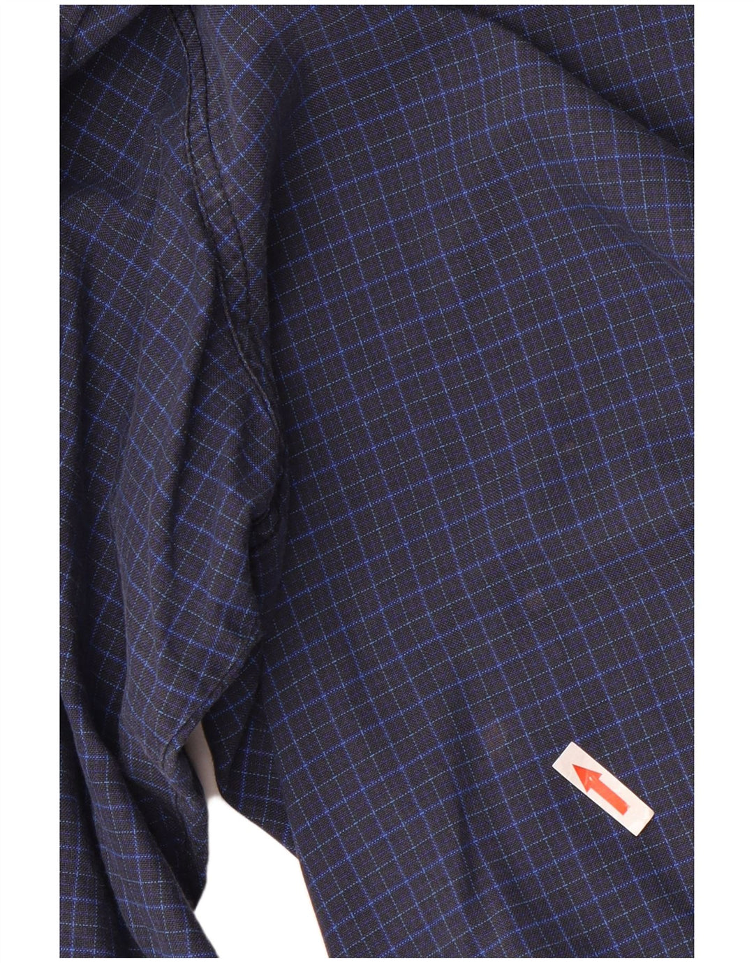 Levi's Herren-Hemd mit Karomuster, mittelblau, Baumwolle