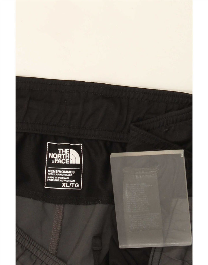 The North Face Herren-Sportshorts XL Graues Colourblock-Polyester