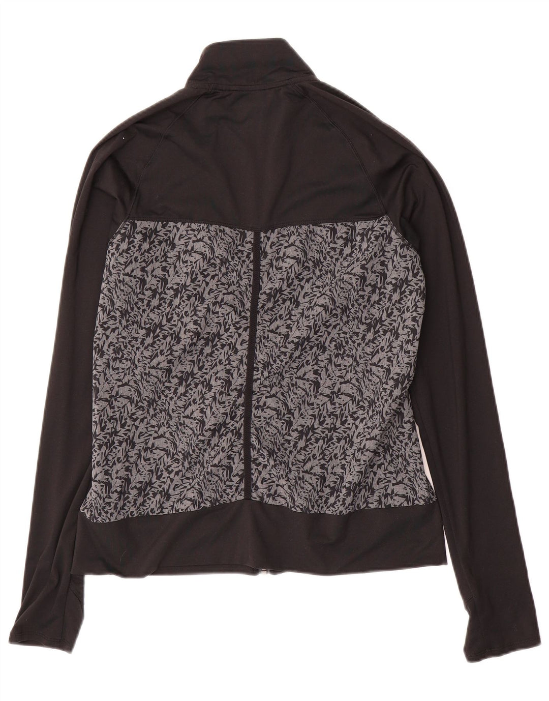 ADIDAS Damen-Trainingsanzug, Top-Jacke, UK 10, Größe S, Schwarz, Colourblock-Polyester