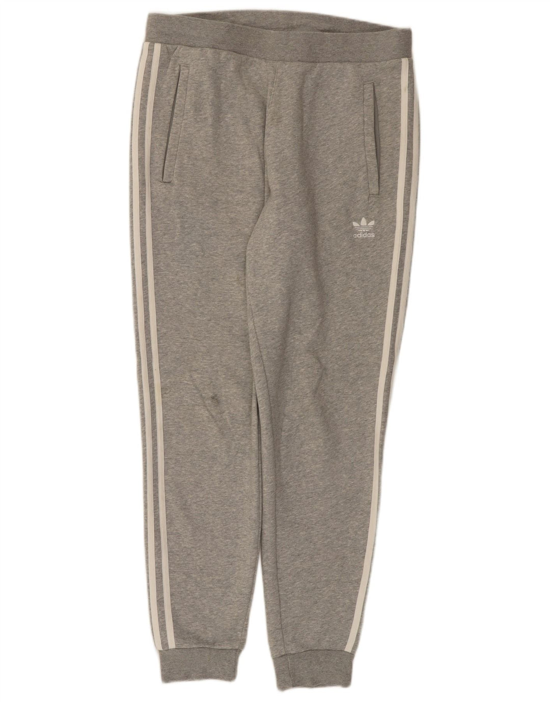 Adidas Herren Trainingshose Jogger mittelgraue Baumwolle