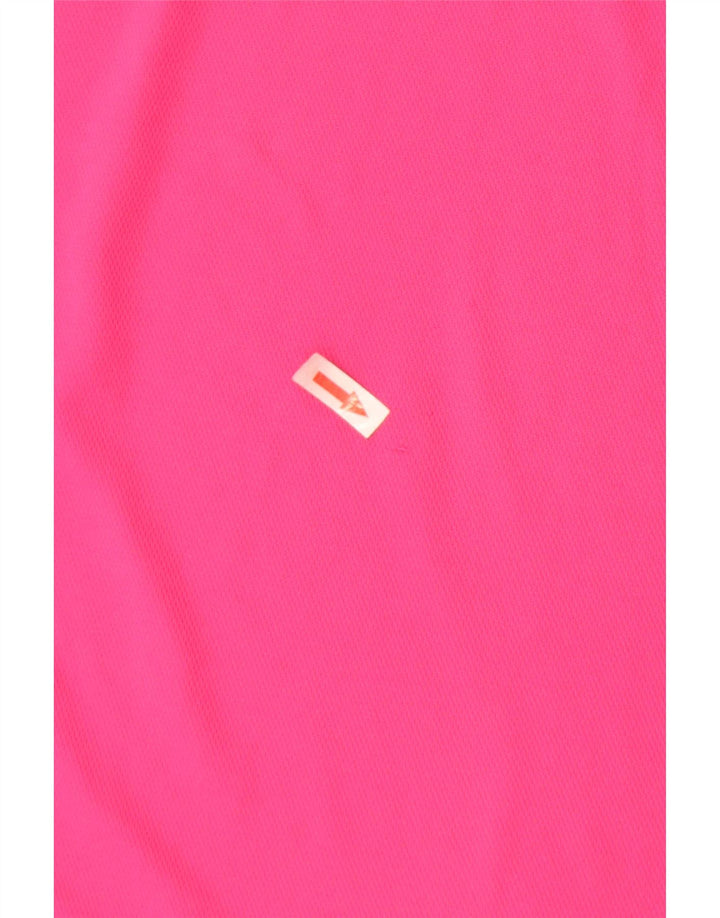 Nike Damen Dri Fit T-Shirt Top UK 10 Small Pink