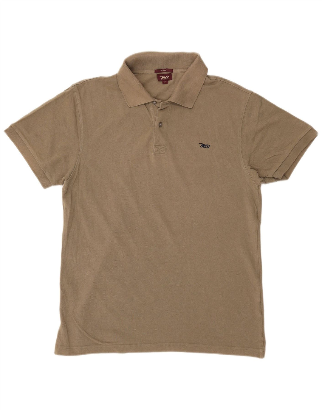 Marlboro Classics Herren Slim Fit Poloshirt 2XL Beige