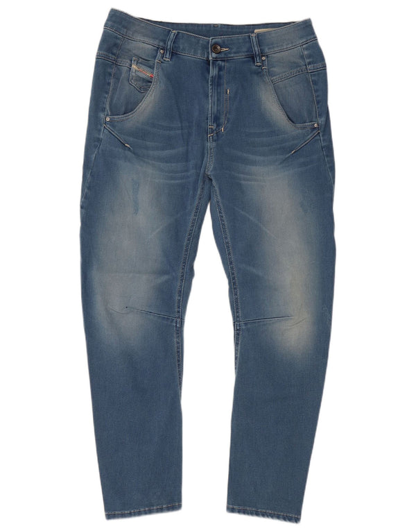 DIESEL Jungen Fayza Relaxed Fit Straight Jeans 15-16 Jahre W30 L25 Blau