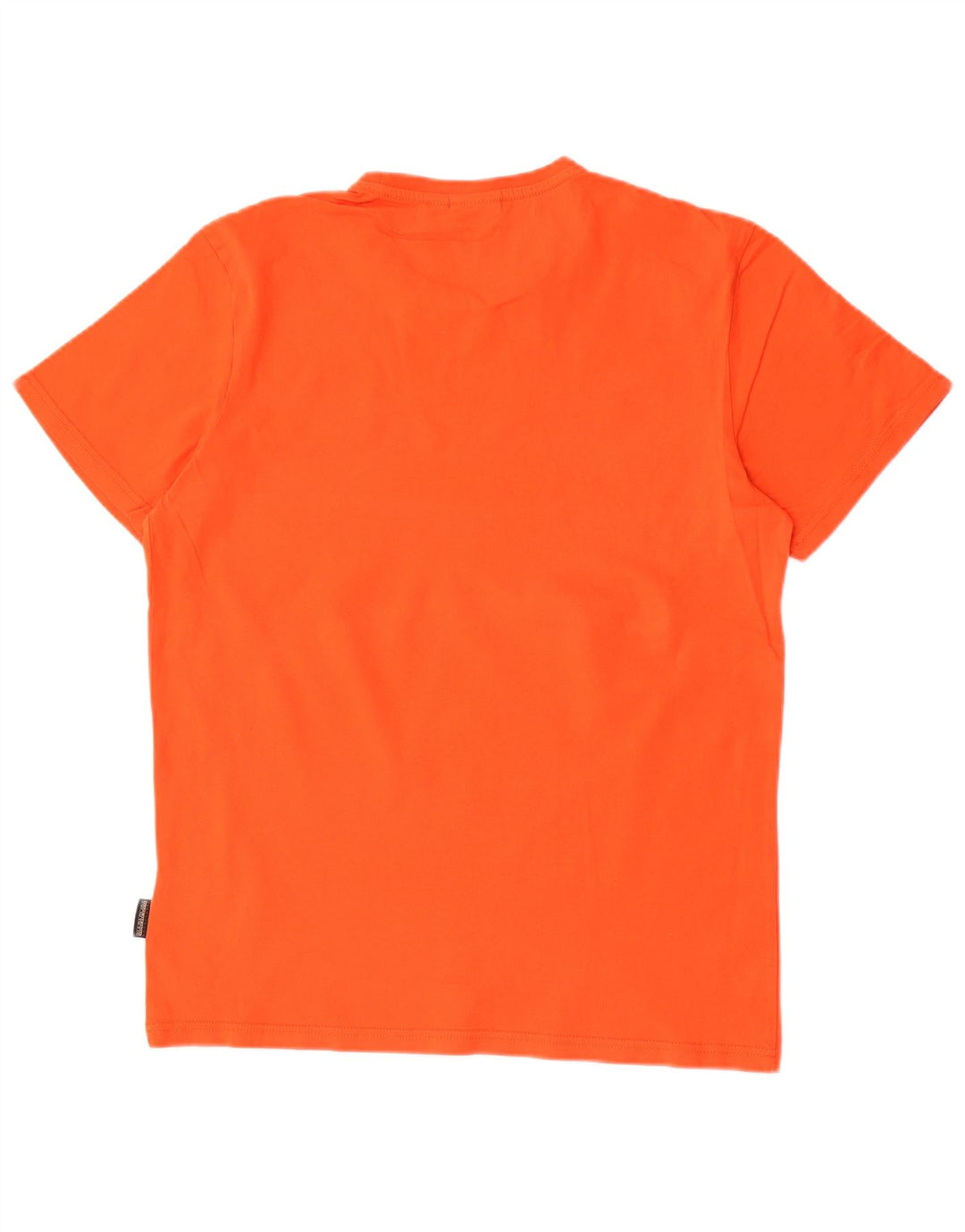 Napapijri Herren T-Shirt Top Mittelorange Baumwolle