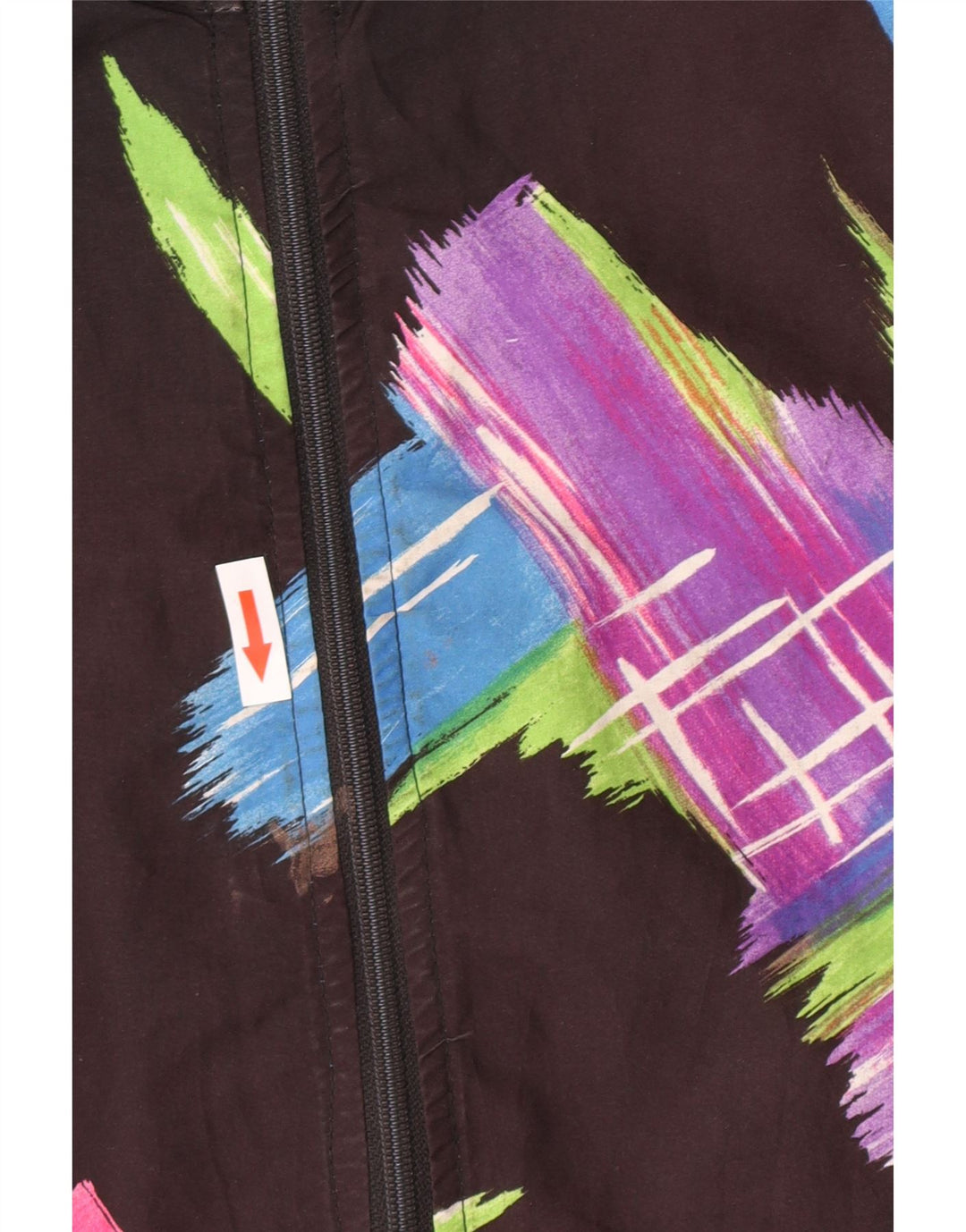 Gonso Herren Pullover Trainingsanzug Top Jacke 2XL Schwarz Geometrisch
