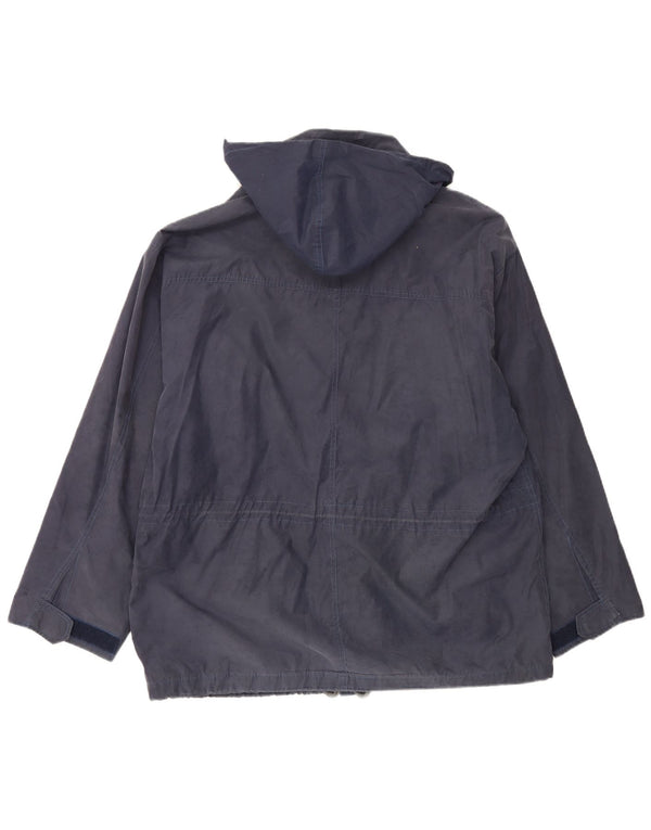 Bailo Herren-Windjacke mit Kapuze, Größe 56, 3XL, Marineblau