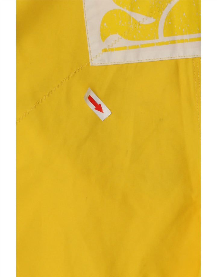 Sundek Herren-Badeshorts mit Grafik, Mittelgelb, Farbblock