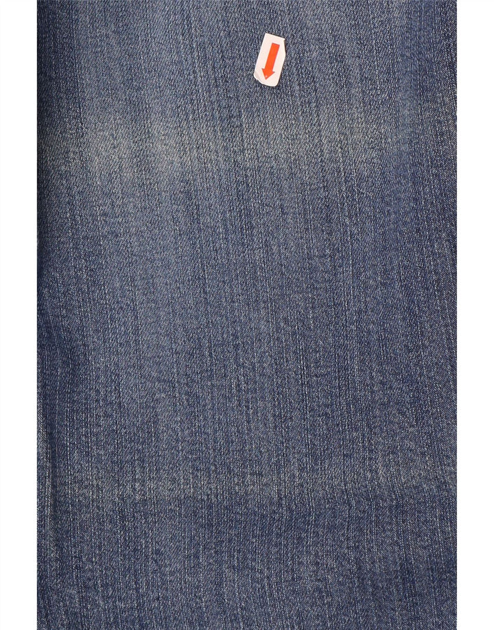 Esprit Damen Bootcut Jeans UK 10 Small W28 L30 Blaue Baumwolle