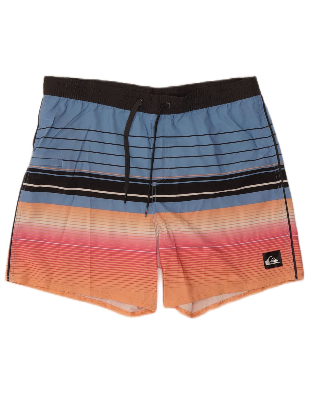 Quiksilver Herren Badeshorts Mittelblau gestreift
