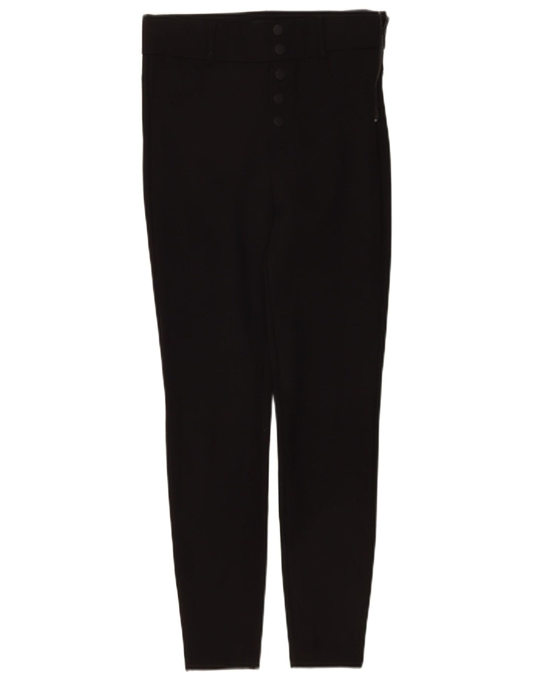 Zara Damen Leggings UK 14 Medium Schwarz