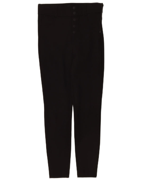 Zara Damen Leggings UK 14 Medium Schwarz
