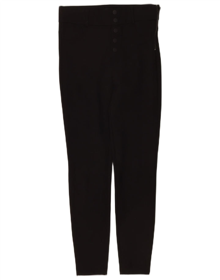 Zara Damen Leggings UK 14 Medium Schwarz