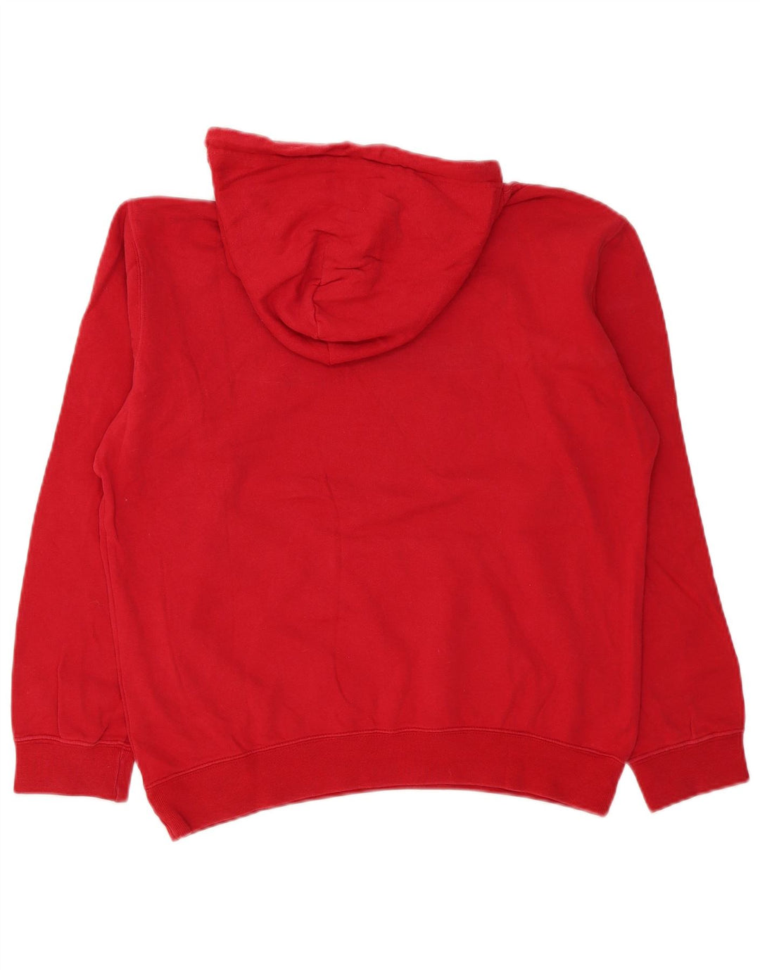 Champion Herren-Kapuzenpullover mit Grafik, mittelrote Baumwolle