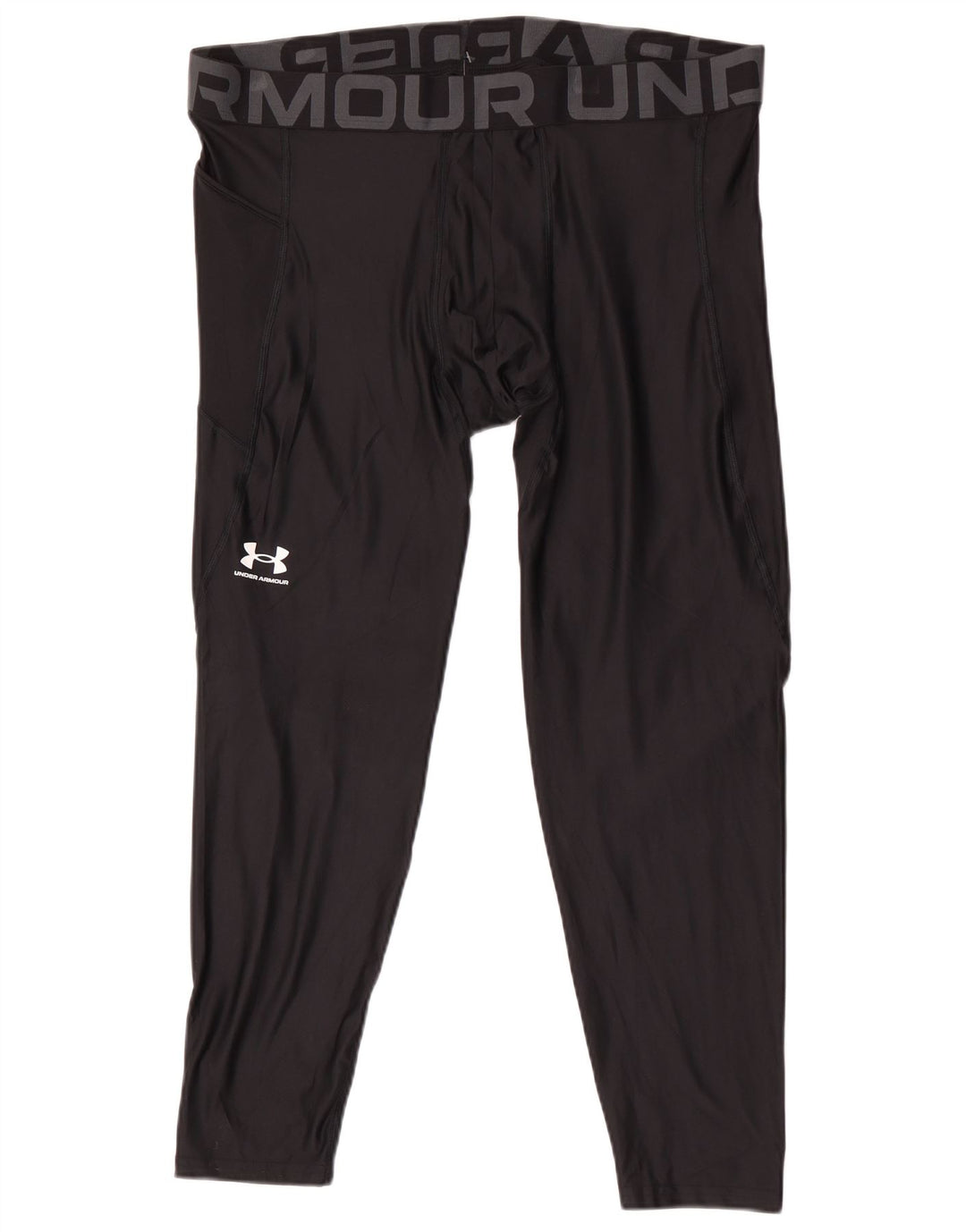 Under Armour Herren Heat Gear Graphic Leggings 3XL Schwarz Polyester