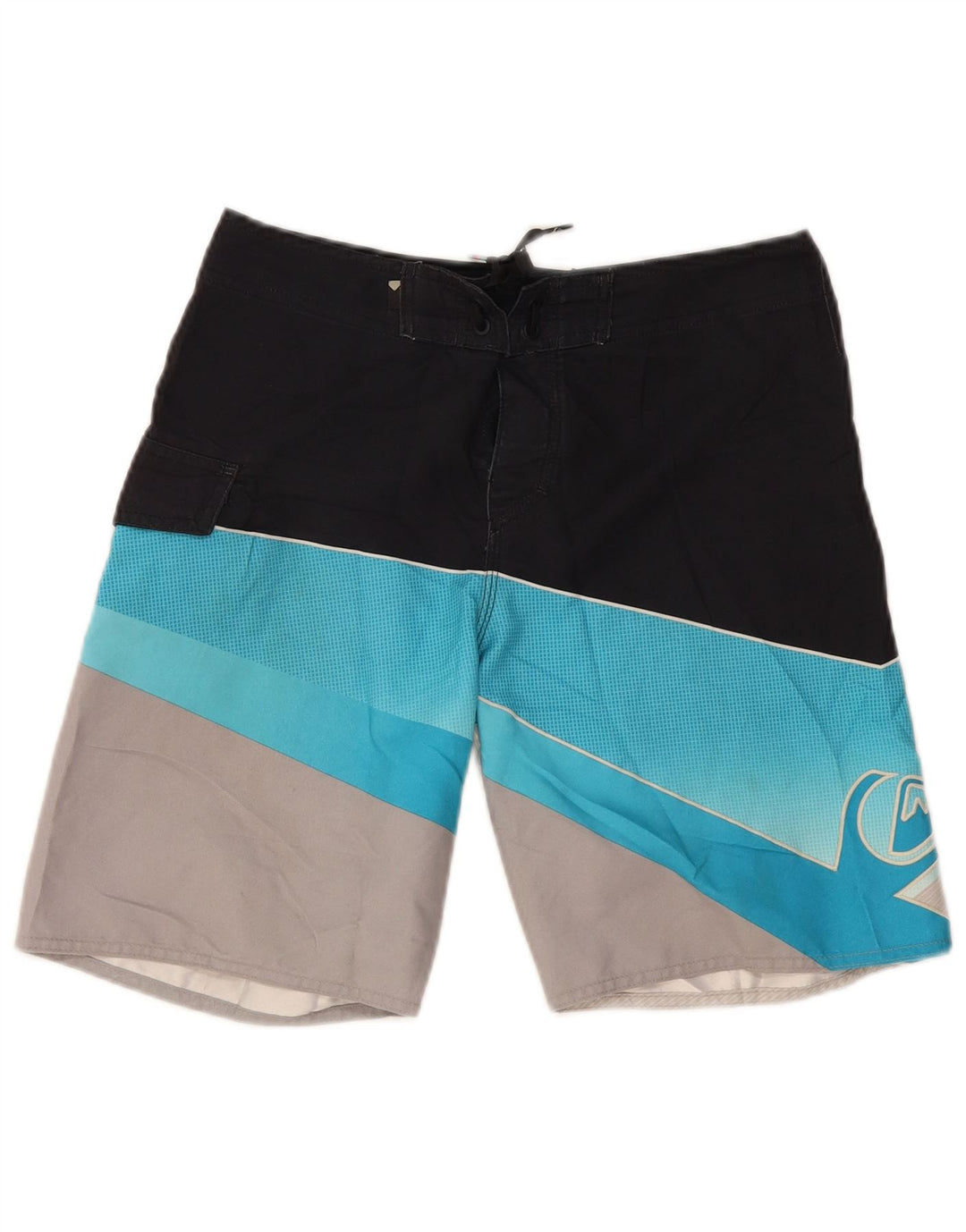 QUIKSILVER Herren-Badeshorts, mittelgroß, mehrfarbig, Farbblock