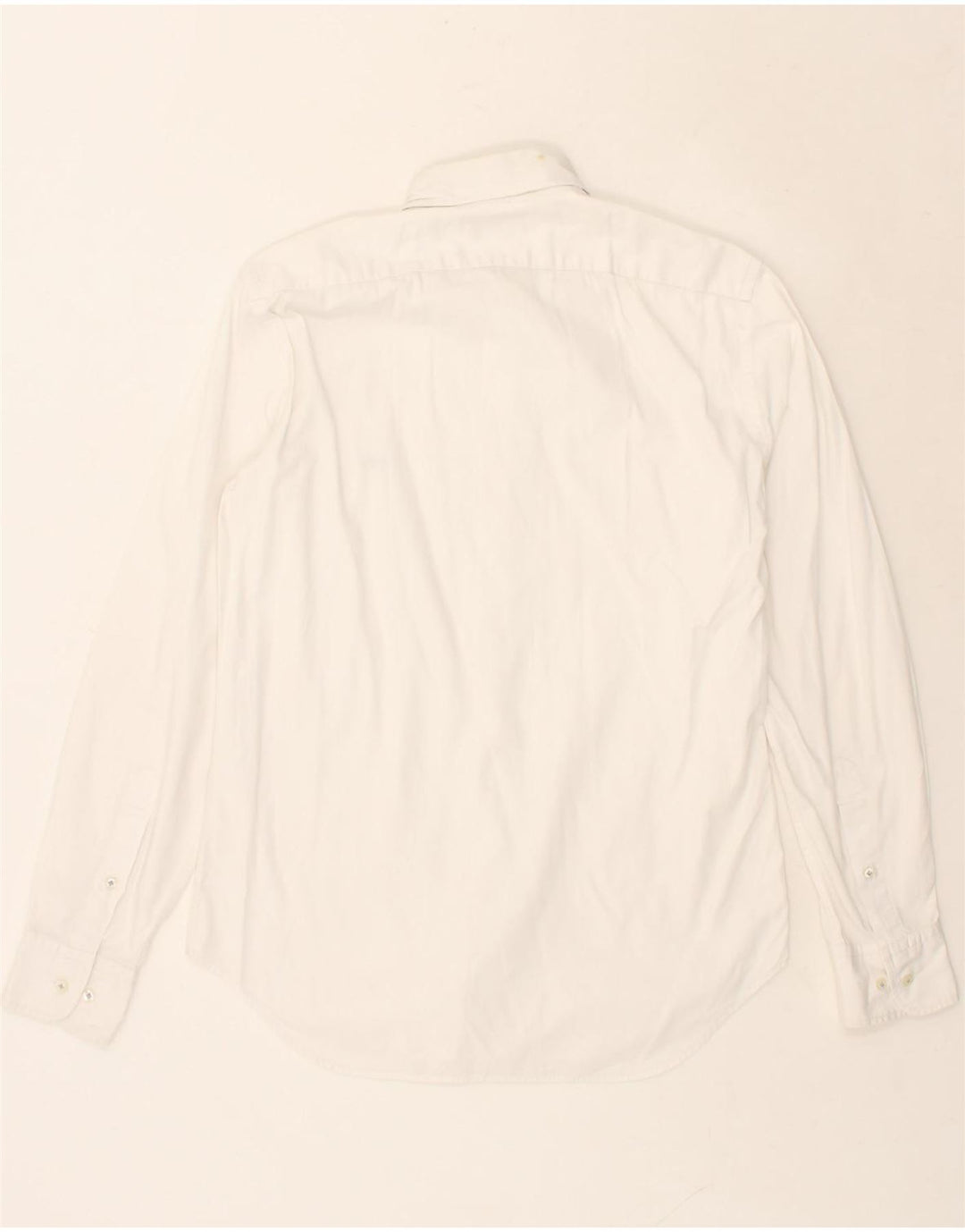 BROOKSFIELD Mens Shirt Size 39 Medium White Cotton Vintage Brooksfield and Second-Hand Brooksfield from Messina Hembry 