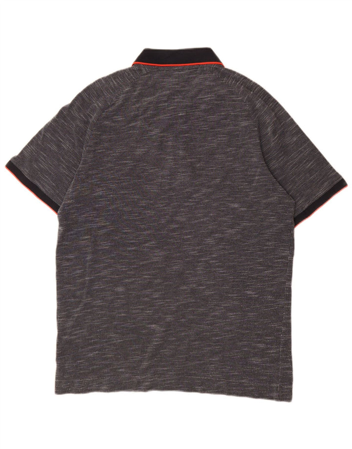 Jack & Jones Herren-Poloshirt, groß, grau meliert, Baumwolle