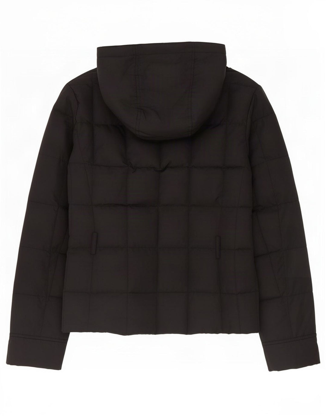 Henry Cottons Wattierte Damenjacke mit Kapuze IT 46 Large Schwarz