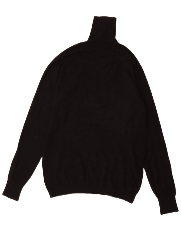 Rollkragenpullover für Herren von Zara, mittelschwarz