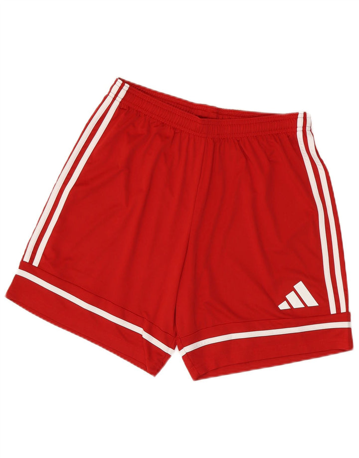 ADIDAS Herren Aeroready Regular Fit Sportshorts Mittelrotes Polyester