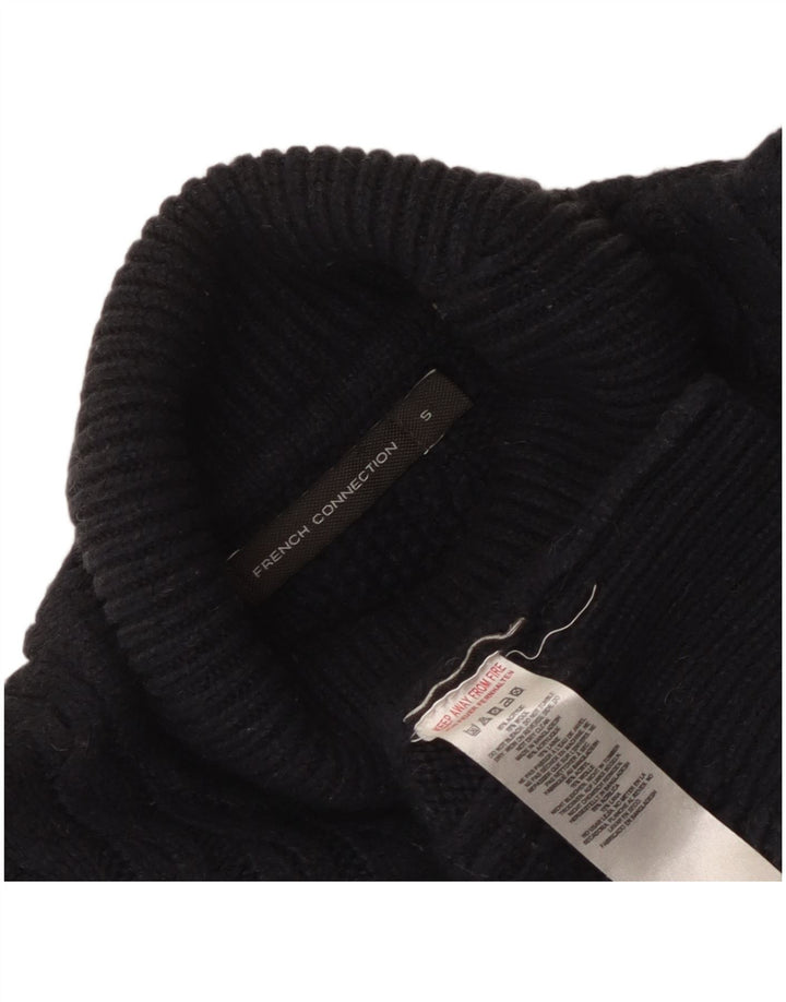 French Connection Rollkragenpullover für Damen, Gr. 10, Marineblau