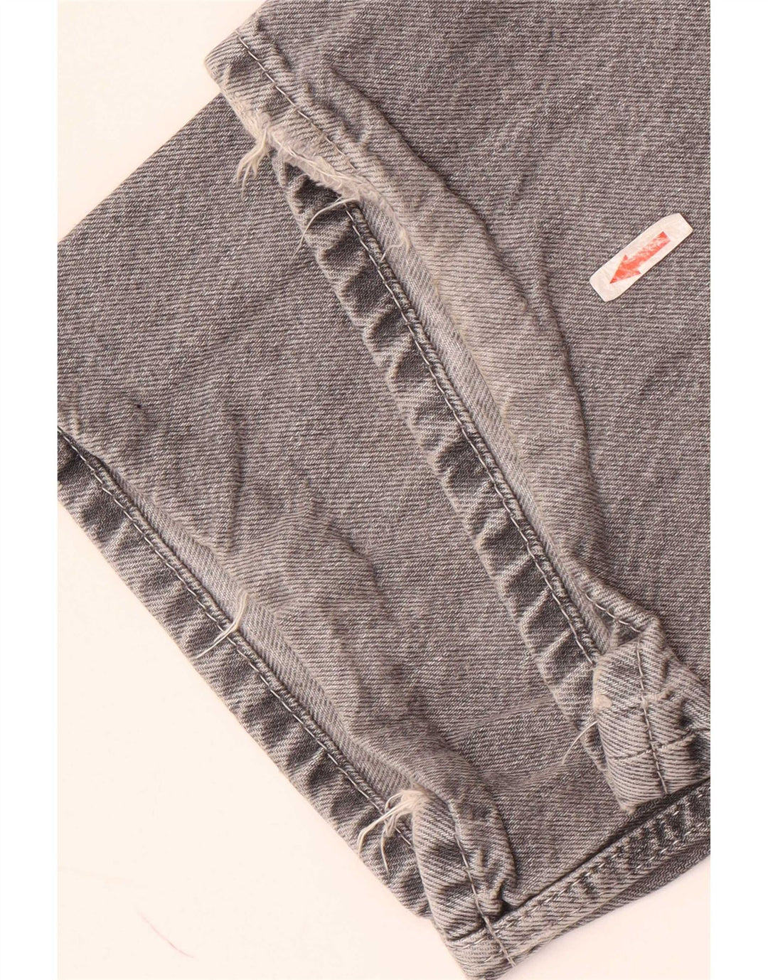 Zara Damen Straight Jeans EU 38 Small W28 L34 Graue Baumwolle