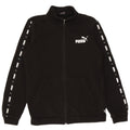 Puma Jungen Grafik-Trainingsanzug-Top-Jacke, 13–14 Jahre, schwarze Baumwolle