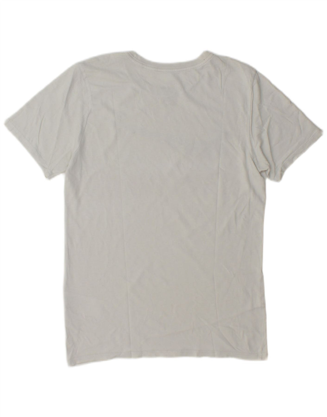 Nike Herren-T-Shirt mit sportlichem Schnitt und Grafik, Größe S, aus weißer Baumwolle