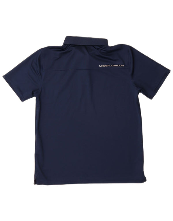 UNDER ARMOUR Heat Gear Poloshirt für Jungen, 11–12 Jahre, Größe L, Marineblau