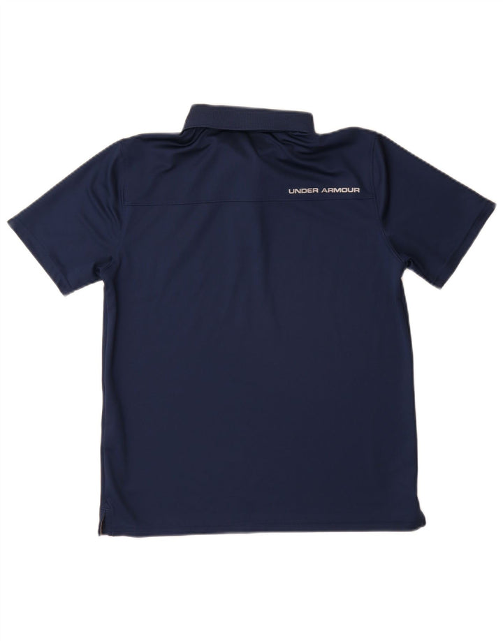 UNDER ARMOUR Heat Gear Poloshirt für Jungen, 11–12 Jahre, Größe L, Marineblau