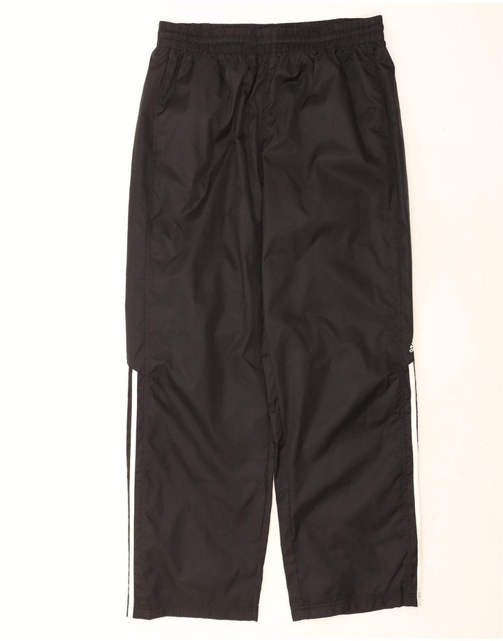 Adidas Herren-Trainingshose, groß, aus schwarzem Polyester