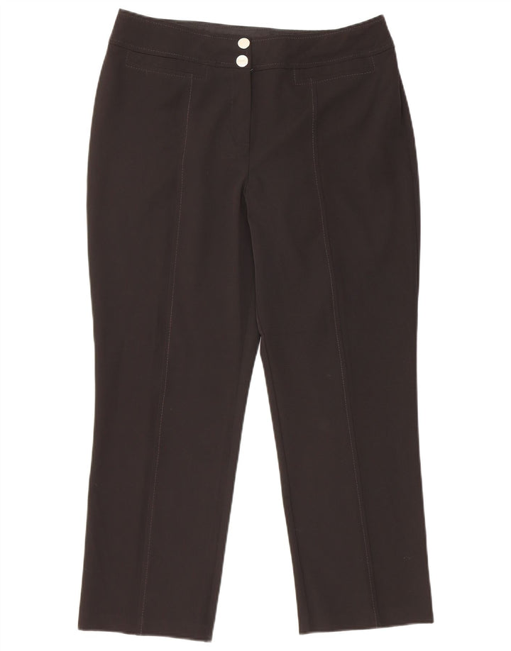 MARKS & SPENCER Damen-Kurzhose UK 12 Medium W30 L24 Schwarz