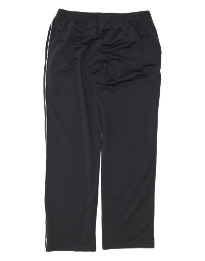 Champion Herren-Trainingshose XL, schwarzes Colourblock-Polyester