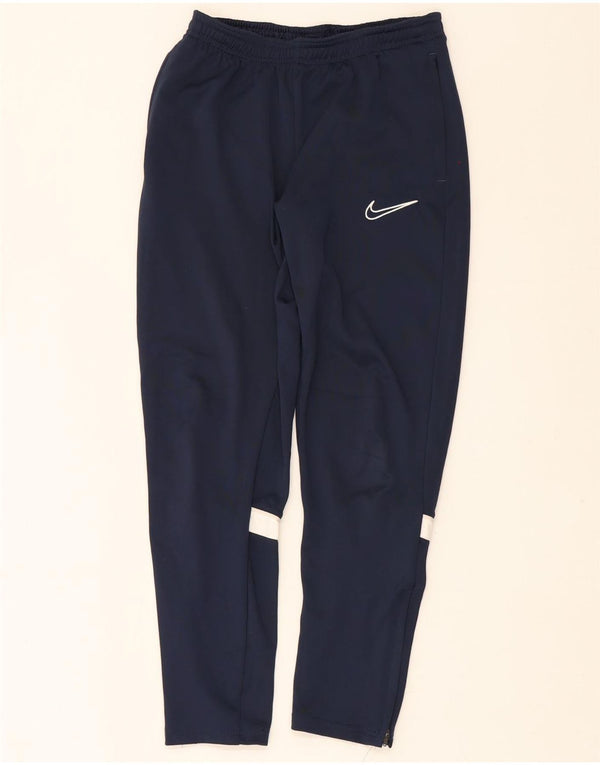 Nike Dri Fit Trainingshose für Jungen, 13–14 Jahre, XL, Marineblau, Farbblock