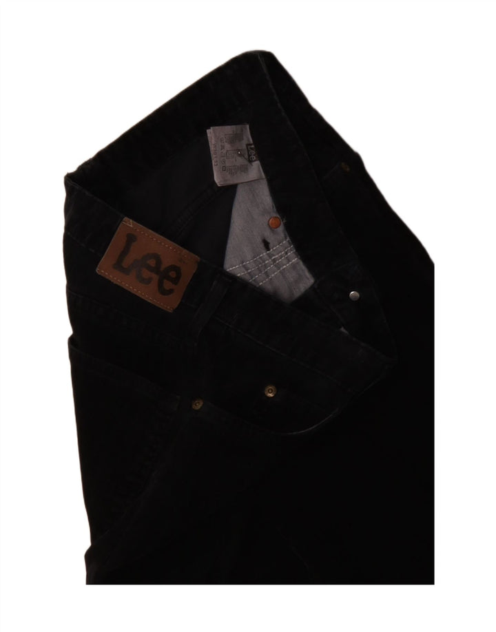 LEE Damen Bootcut-Cordhose W30 L30 Marineblaue Baumwolle