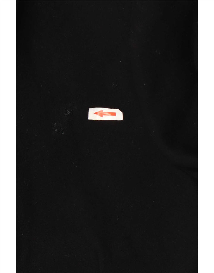 Superdry Herrenmantel UK 42 XL, schwarze Wolle