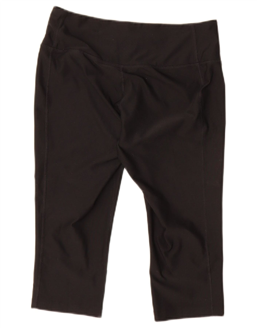 Nike Damen Capri-Leggings UK 10 Small Schwarz Polyester