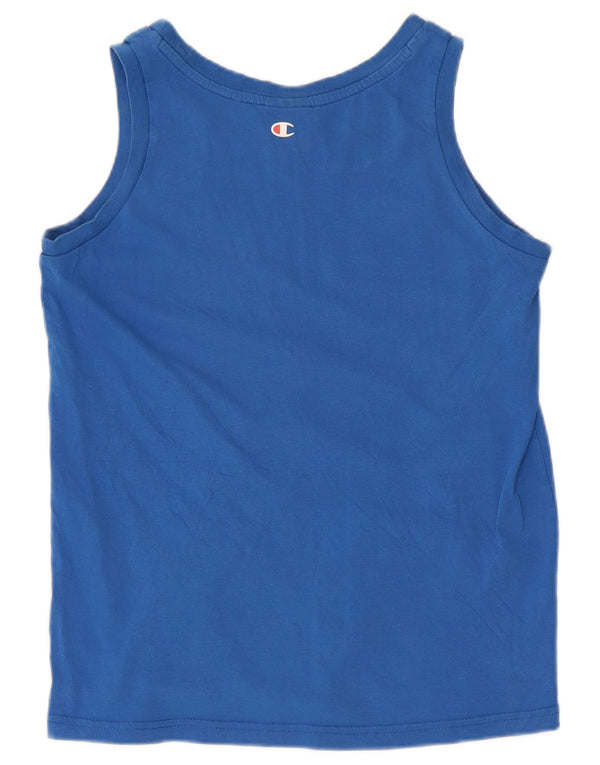 Champion Tanktop mit Grafik für Jungen, 11–12 Jahre, Größe L, Blau