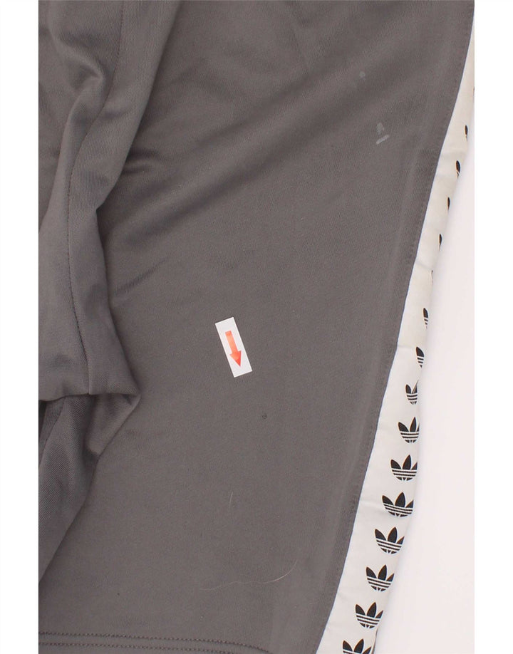 Adidas Jungen Graphic Sport Shorts 13–14 Jahre Graues Colourblock-Polyester