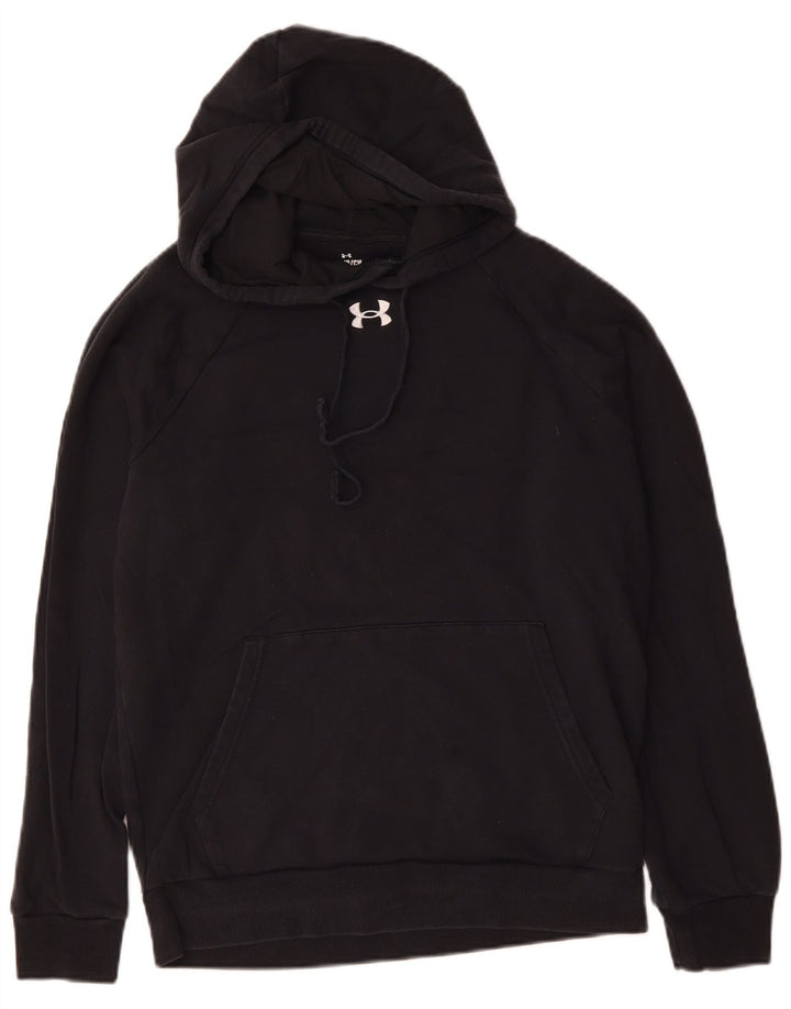 Under Armour Herren Kapuzenpullover, Größe S, Schwarz, Baumwolle