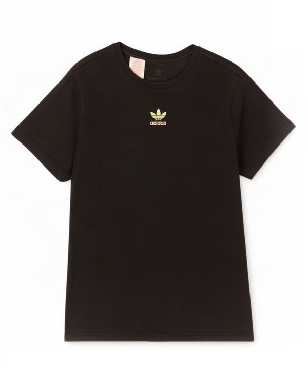 Adidas Jungen Graphic T-Shirt Top 15–16 Jahre, schwarze Baumwolle