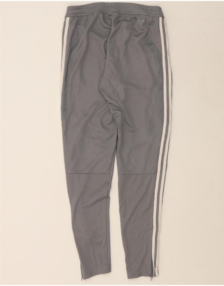 ADIDAS Womens Tracksuit Trousers UK 8/10 Small Grey Polyester Vintage Adidas and Second-Hand Adidas from Messina Hembry 
