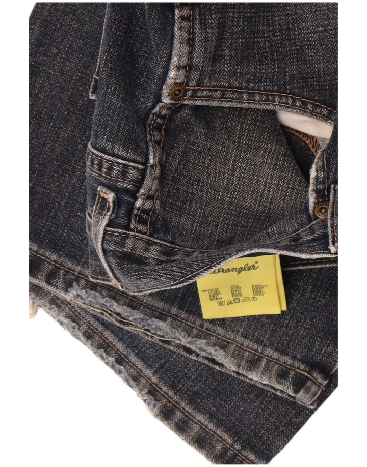 Wrangler Herren Bootcut Jeans W34 L30 Marineblaue Baumwolle