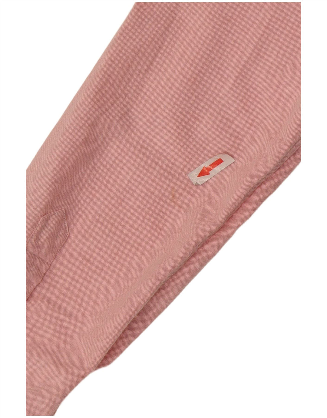 Ralph Lauren Herren-Hemd mit individueller Passform, Größe L, rosa, Baumwolle