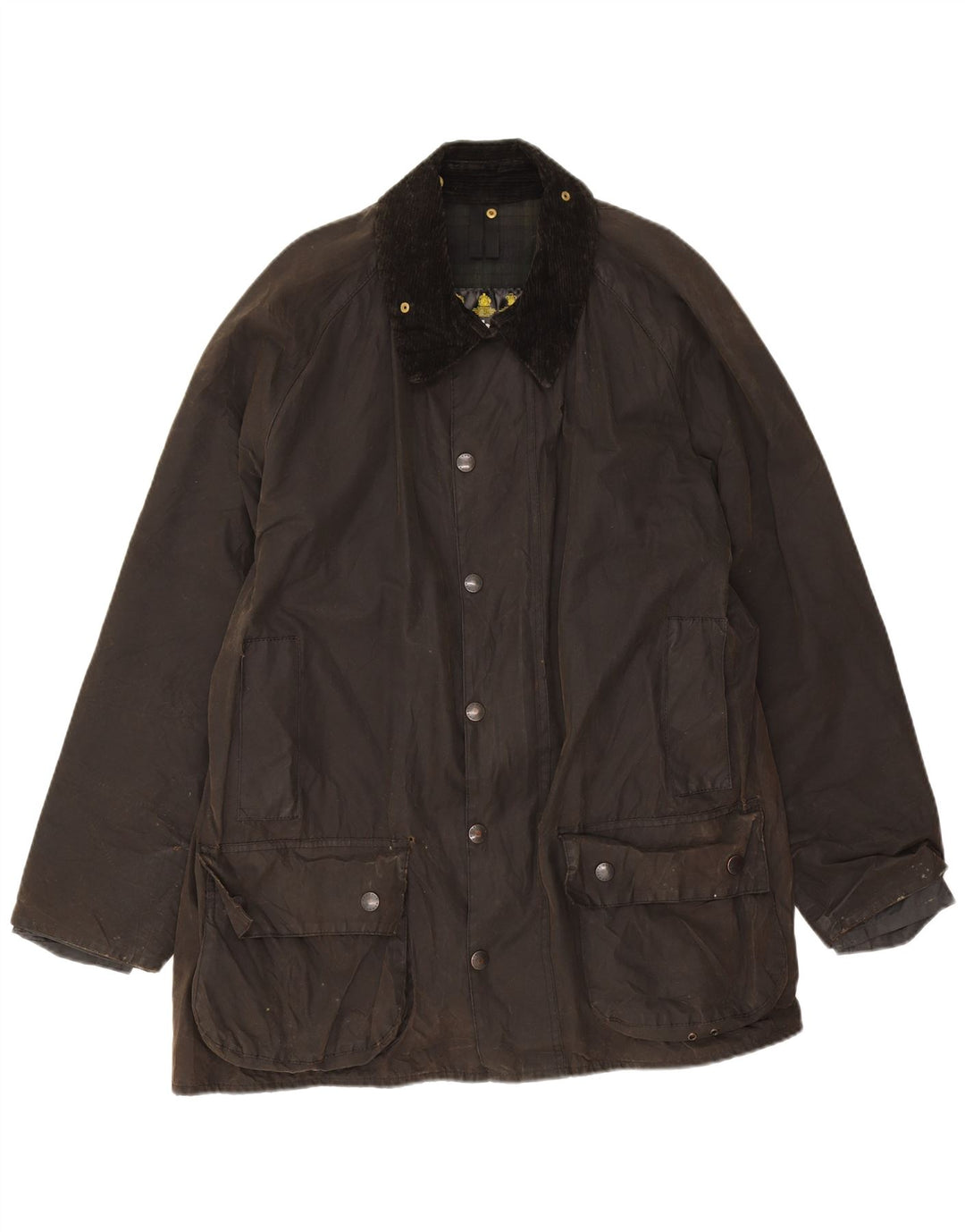 Barbour Herren Beaufort Loose Fit gewachste Baumwolljacke EU 48 Mittelbraun