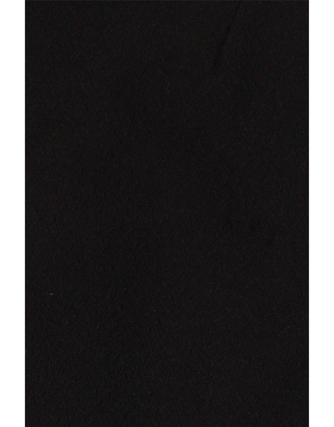 Vintage Damen Zweireihiger Mantel UK 14 Medium Schwarz