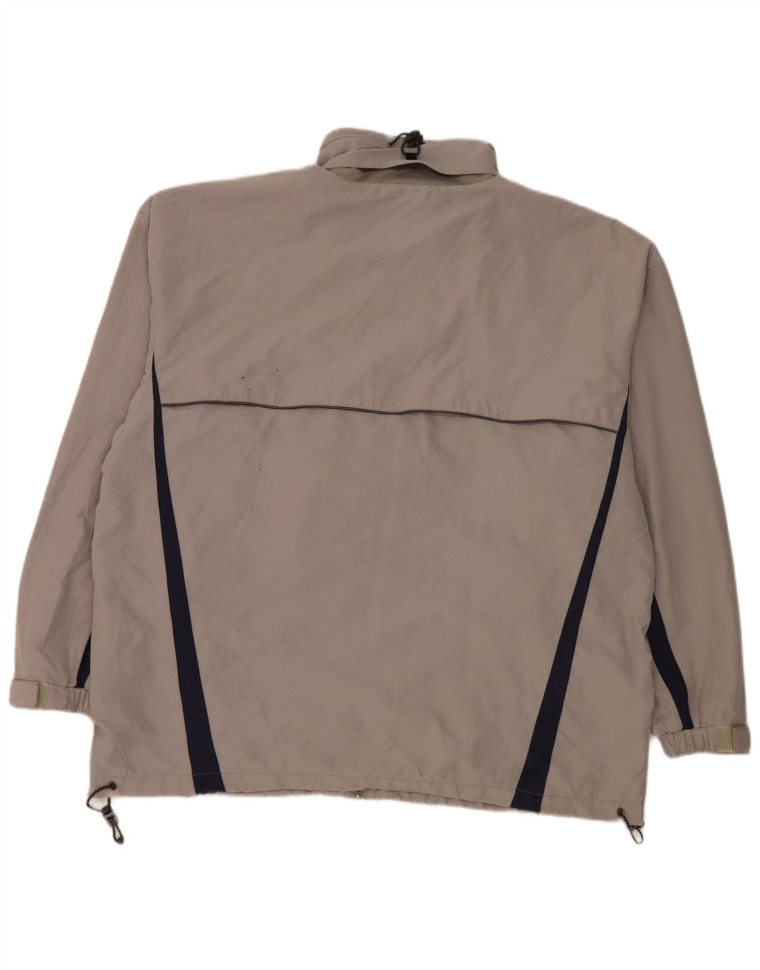 Champion Herren-Regenjacke UK 42 XL Graues Colourblock-Polyester